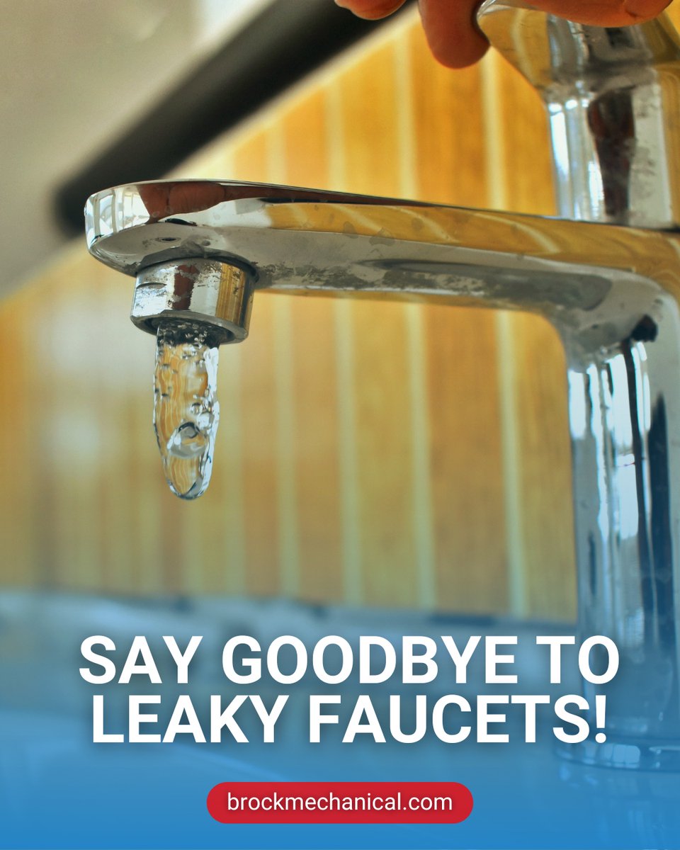 BrockMechanical's tweet photo. A small leak can waste gallons of water and increase your water bill! Don’t ignore the drips—Brock Mechanical is here to fix it fast.

Schedule your repair today and start saving!

#BrockMechanical #PlumbingPros #LeakFix #SaveWater #PlumbingServices #LocalPlumbers #FixItFast https://t.co/BNcw5otIrH