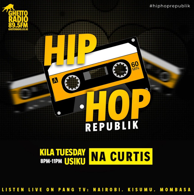 GhettoRadio895's tweet photo. Hip Hop Tuesday on your stereo >> story za HipHop kibao mtaani na majuu requests zicome through!
#HipHopRepublik na @Curtiswakijeey 
Call: 0711443886 sms: 20895
Share your music here: hiphoprepublik@ghettoradio.co.ke https://t.co/QHEPGo8IQo