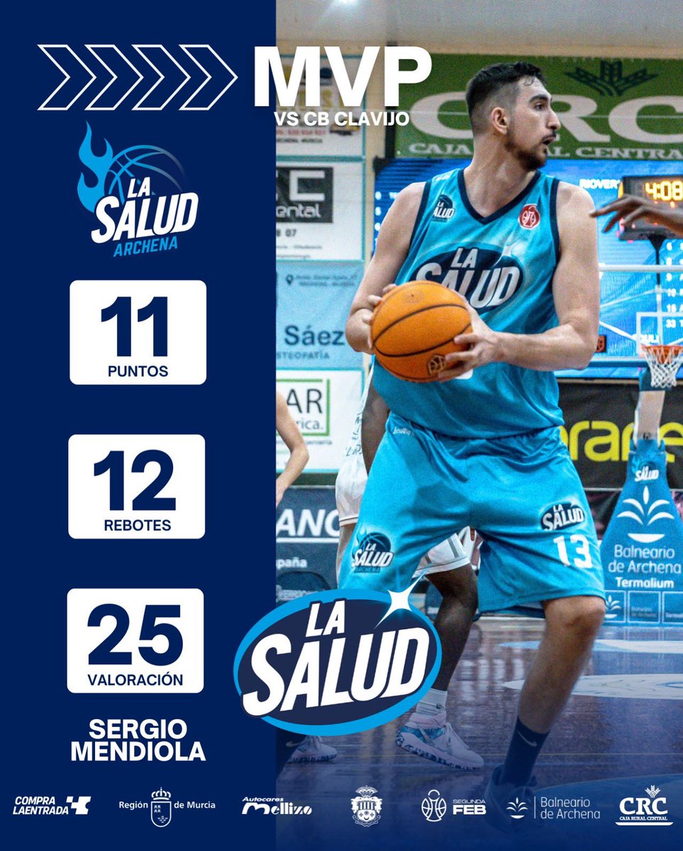 🏀 MVP de la jornada 🏆

🔥 <a href="/smendi13/">Sergio Mendiola Diez</a> se lleva el reconocimiento tras un buen partido el pasado sábado .

🔝 ¡Enhorabuena, Sergio! A seguir sumando.