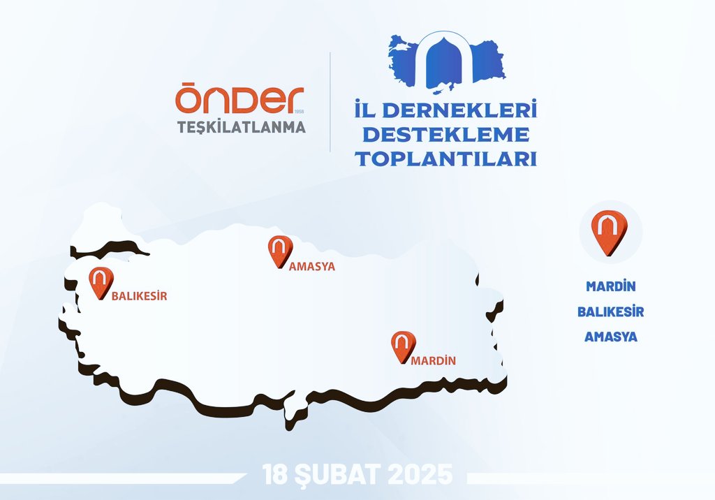 ÖNDER teşkilatlanma Başkanı <a href="/ekremerdemm/">Ekrem ERDEM</a>'in Başkanlığında il dernekleri destekleme toplantısına dernek Başkanımız <a href="/asametyilmaz47/">Abdulsamet Yılmaz</a> katıldı.
<a href="/onderihl/">ÖNDER</a> Genel merkezimizin bu güzel çalışmasından dolayı teşekkür ederiz.
<a href="/onderbulten/">onderbulten</a>