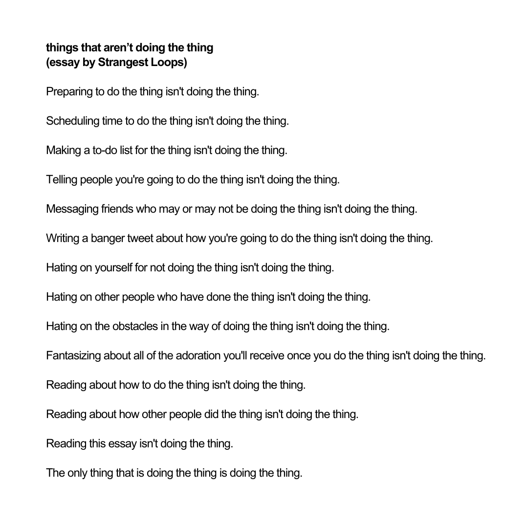 theJayAlto's tweet photo. for the perfectionists / procrastinators / overthinkers / self-doubters https://t.co/REObDzYNO1