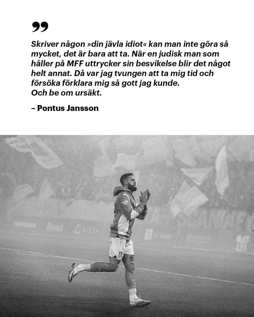 När Pontus Jansson summerade säsongen 2024 hade han vunnit dubbla titlar med Malmö FF, varit bäst i Sverige på sin position och blivit legendarstämplad av en Premier League-klubb.

Ett fantastiskt år. Och hans värsta i karriären.

🗣️ offside.org/intervju/pontu…