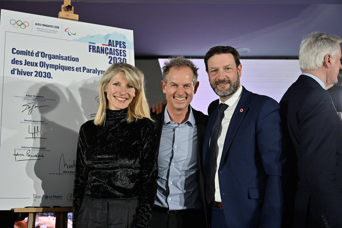 C’est lancé ! ⛷️🏔️

Les statuts du Comité d’organisation des Jeux Olympiques et paralympiques des Alpes Françaises 2030 sont signés ! 

Des générations entières vibreront au travers des Jeux d’Hiver, en février 2030, dans nos territoires des Alpes.

#alpesfrancaises2030 #jop #jo