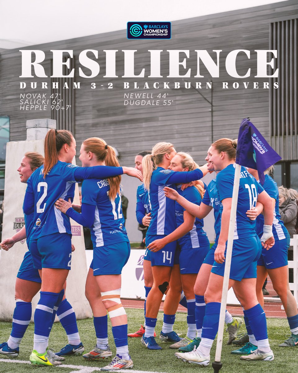 Never say never 💪

#BarclaysWC <a href="/DurhamWFC/">Durham Women FC</a>