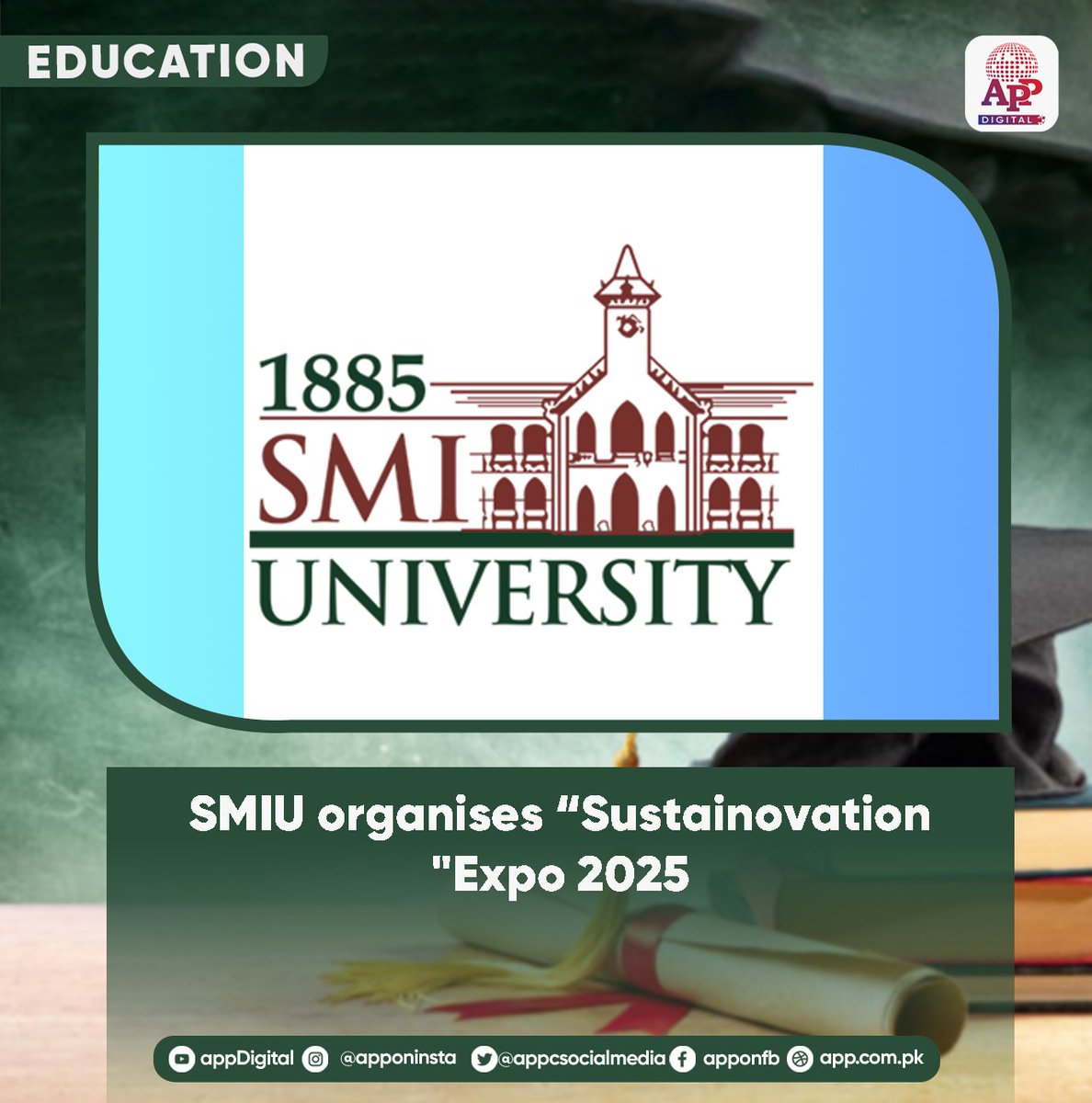 appcsocialmedia's tweet image. KARACHI, Feb 18 (APP):Sindh Madressatul Islam University’s Office of Research, Innovation and Commercialization (ORIC) and the Business Incubation Center (BIC) jointly organised “Sustainovation Expo 2025” on Tuesday at the Talpur House of SMIU.

#SIMU #madressatulislamuniversity