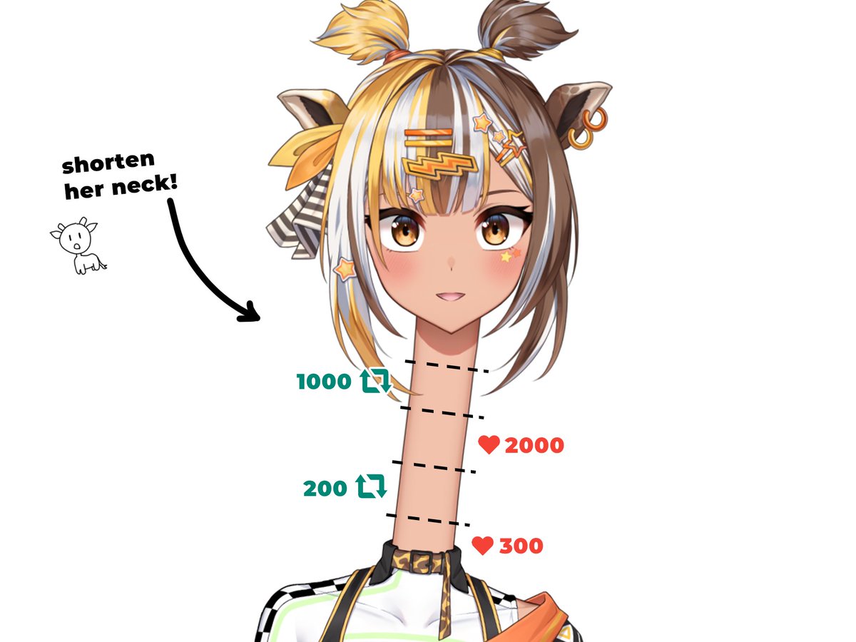 KiriKilovolt's tweet image. Don't take my neck away 🥹✂️