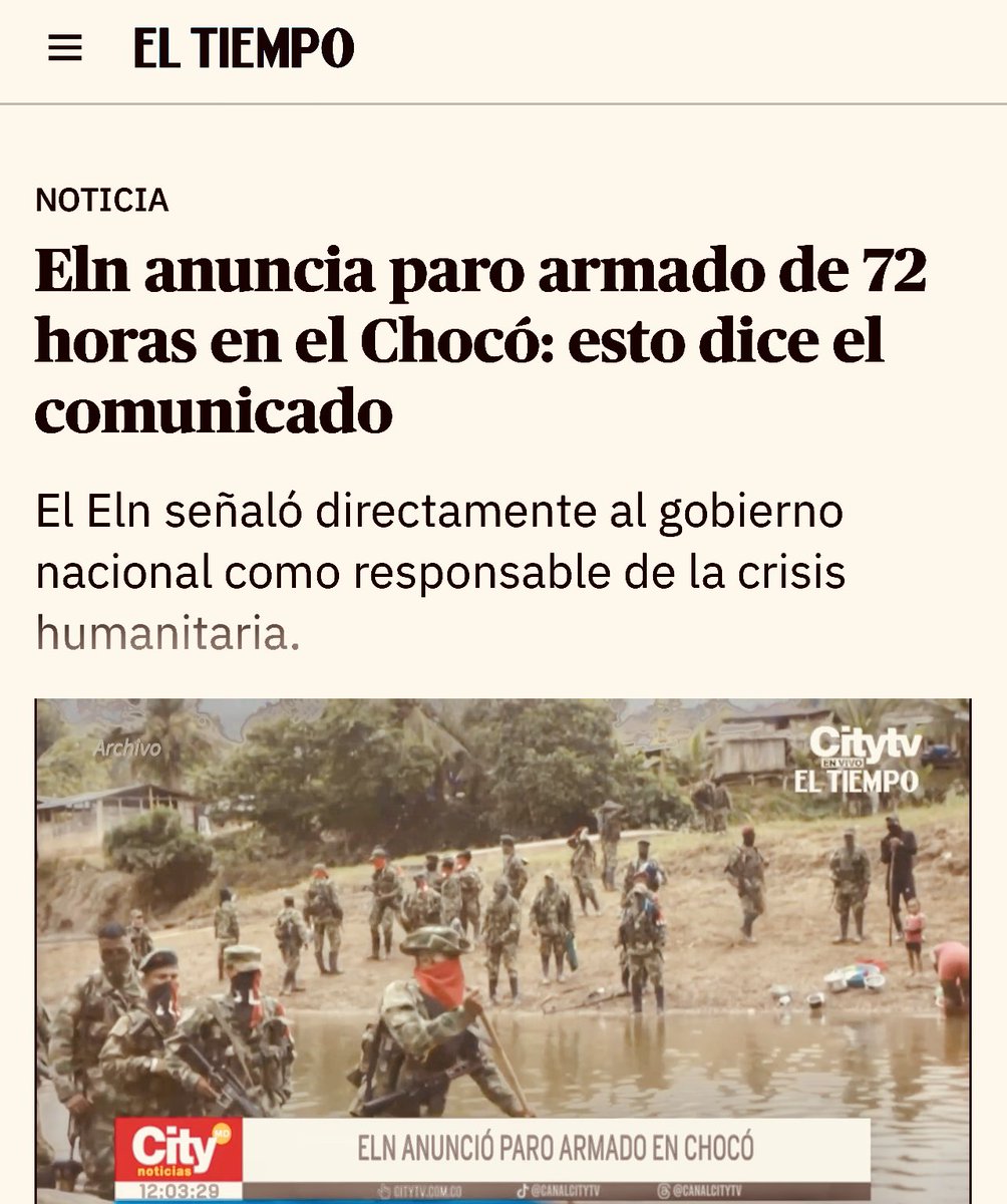 jorgerojas2022's tweet image. ¿Qué tiene de revolucionario atentar contra la misión médica en El Plateado, confinar a la población civil en el Choco (bajo el eufemismo de un paro armado), matar y desplazar civiles en El Catatumbo y traficar con drogas y minerales en todo el país? 

La Paz Total también es…