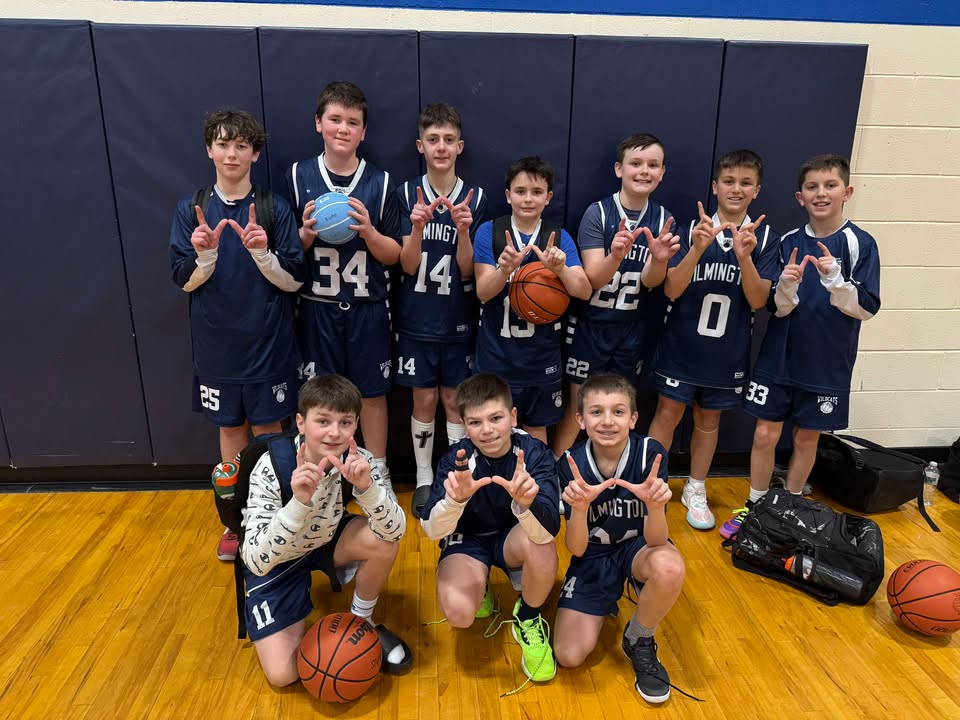 WilmingtonTrav2's tweet photo. 6th Grade Boys Blue with a big 53-39 win in Londonderry last Saturday night.  Solid overall defensive effort, team! https://t.co/BLmjfNaOlq
