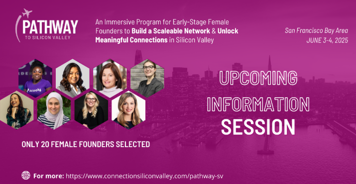 🚀 Women founders—if breaking into the U.S. market is your next move, don’t miss this.

Pathway to Silicon Valley has helped 135+ founders land investor meetings &amp; scale. Want in?

📅 Info Sessions:
📍 Feb. 21 | 11 AM PT
📍 Feb. 25 | 4 PM PT

🔗 RSVP here: share.hsforms.com/1cIPiFMxzQuKQ0…