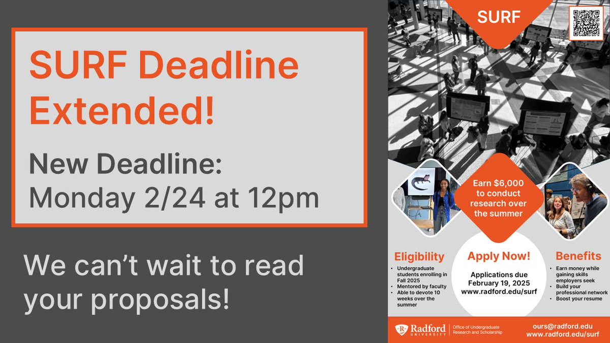 Radford University Research & Creative Scholarship tweet media