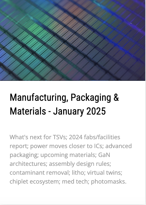 SemiEngineering's tweet photo. SemiEngineering's latest Manufacturing, Packaging & Materials newsletter https://t.co/XnTv4ENGK1
#semiconductor #advancedpackaging #GaN #fabs #lithography #MEMS #TSVs https://t.co/DbyD9i37mL
