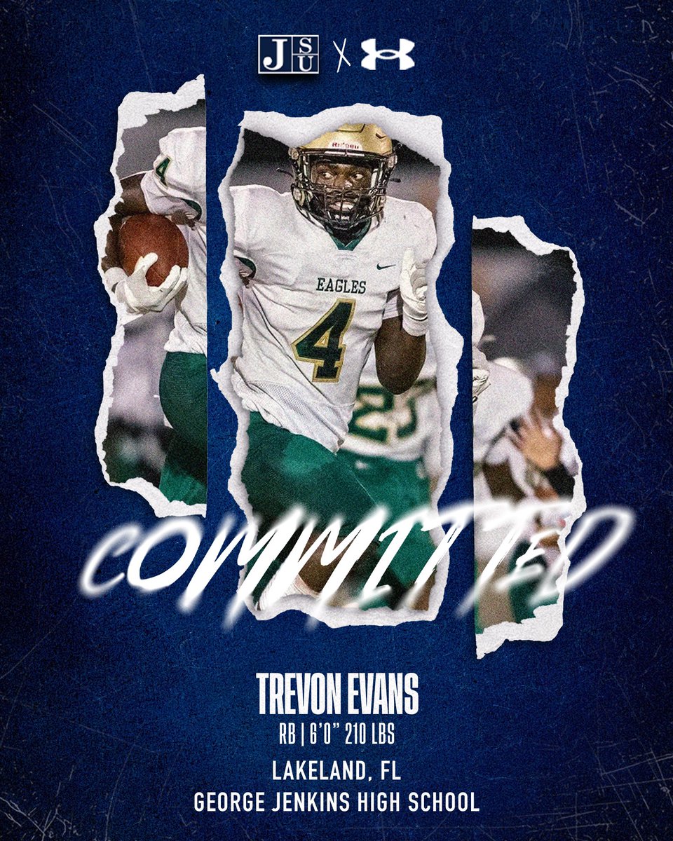 1000% committed to Jackson state university, I’m truly blessed to have this opportunity <a href="/coachgallon/">Eric Gallon</a> <a href="/CoachTaylor010/">T.C. Taylor</a> <a href="/GoJSUTigers/">Jackson State Athletics</a> <a href="/CoachPFree/">Paul Freeman</a> <a href="/GJHS_Football/">Jenkins Football</a> <a href="/H2_Recruiting/">Hasani (H2) | Football Recruiting</a> <a href="/coach_ant_O77/">Anthony Savastano</a> <a href="/CoachThompsonGJ/">Mike Thompson</a> <a href="/free48babee/">CoachFreemanGJHS💪🏾👍🏾(free48whooooaaaa)</a>