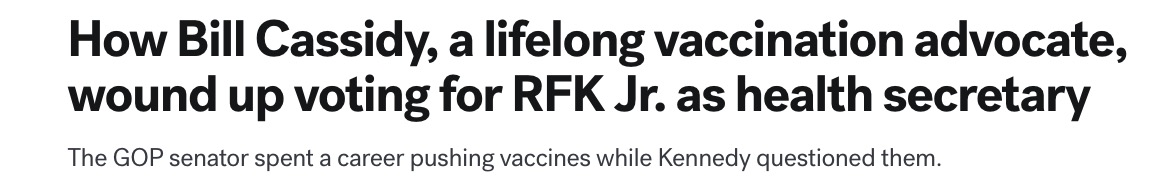 NathanJRobinson's tweet image. Bill, why did you vote for a health secretary who thinks "kids who get measles are much healthier" and "it's very, very hard to kill a healthy child with any infectious disease"?
