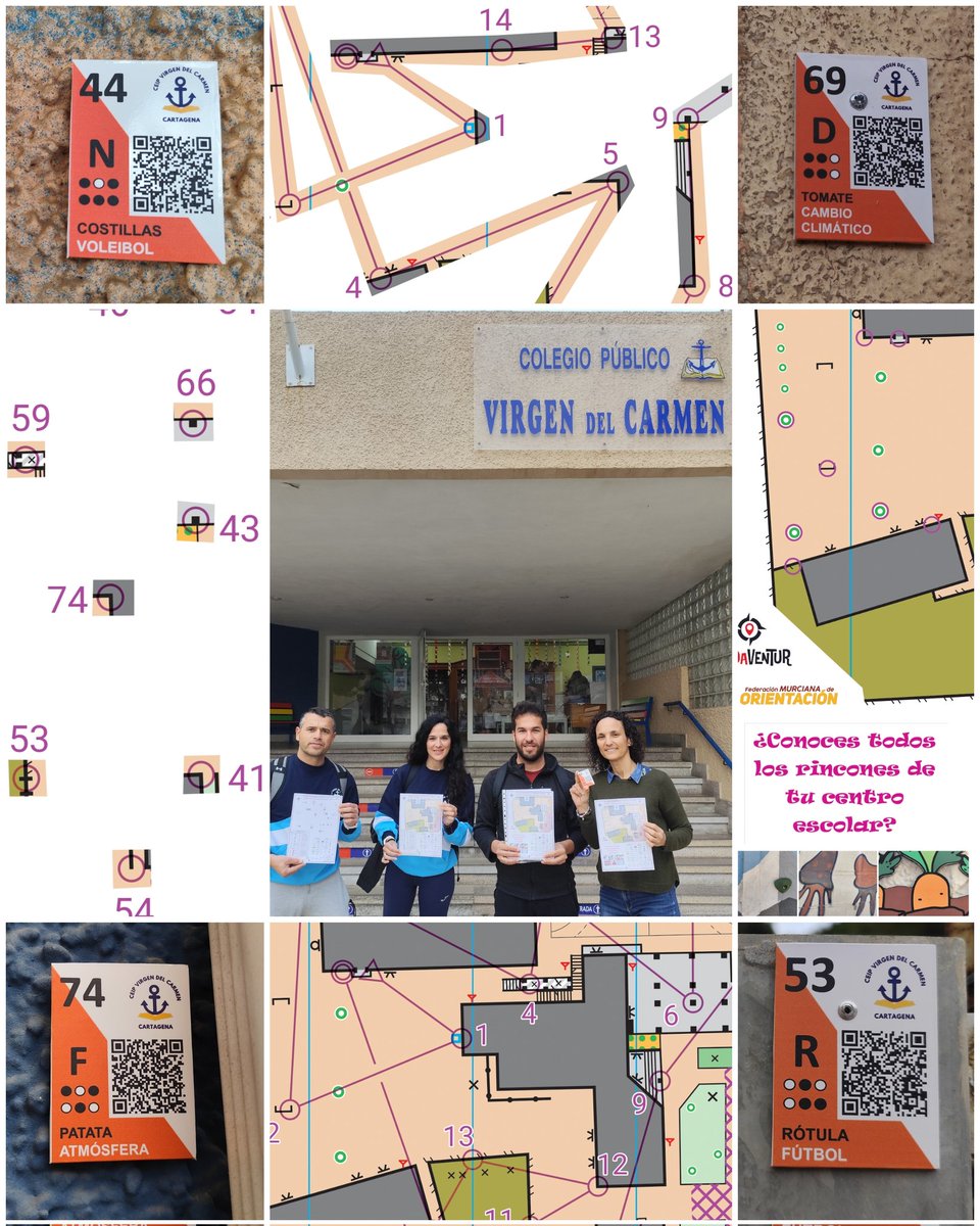 📢 El CEIP Virgen del Carmen de #Cartagena ya cuenta con un CPO como espacio deportivo-educativo para desarrollar el contenido de orientación🧭🗺️a través de una multitud de actividades🏃‍♀️🏃‍♂️así como para trabajar otros contenidos de forma transversal y motivante📏

¡Gracias!👏👏