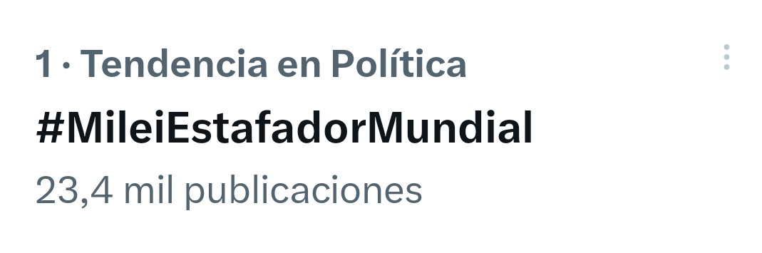 Los reyes de las redes 🤣
#MileiEstafadorMundial 
Dale Fav y RT que la hacemos mundial