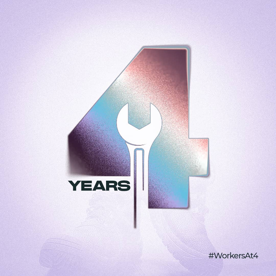 My Work my responsibility 
#WorkersAt4