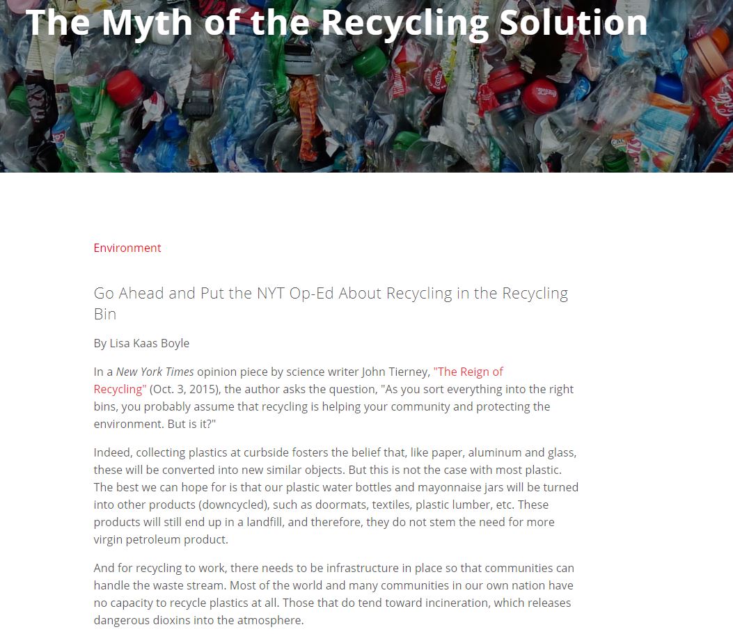 Bill_Owen's tweet image. One thing that I have noticed on #recycle day is the truly bizarre assortment of things many people put in their blue box. Everything from broken appliances to old clothes and everything in between. It all goes into #landfill.
Who said that people no longer believe in magic?