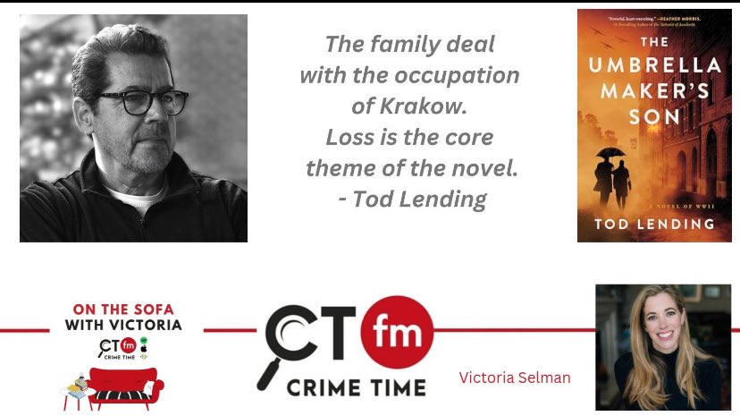 VictoriaSelman's tweet image. 🚨#OnTheSofa Mid-Season Special🚨
Join me as I chat to film maker, Tod Lending about his extraordinary debut novel, #TheUmbrellaMakersSon which I dare you to read without bawling your eyes out…
pod.fo/e/2ae4c8
apple.co/3znb7b5