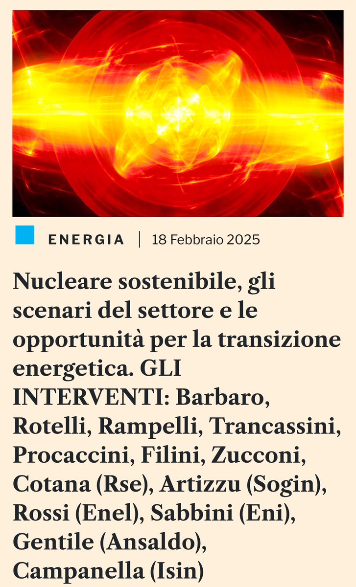 AgeeiPress's tweet photo. #Nucleare sostenibile. INTERVENTI: @ClaudioBarbaro, Rotelli, @fabiorampelli, Trancassini, @NProcaccini, Filini, @zucconideputato, Cotana (#Rse), Artizzu (#Sogin), Rossi (@EnelGroupIT), Sabbini (@eni), Gentile (@AnsaldoEnergia), Campanella (@ISIN_Nucleare) https://t.co/PsAEOpjxrR https://t.co/fJRYjQlFqV