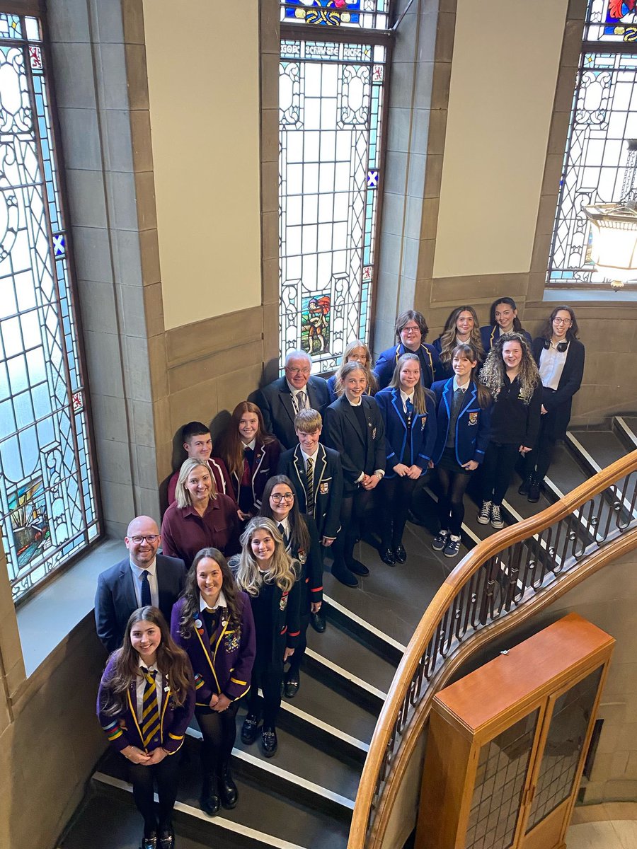 The privilege of having our School Captains with us this afternoon to share their experiences of <a href="/southayrshire/">South Ayrshire Council</a> education. Lots to take away and lots to learn. Thank you !