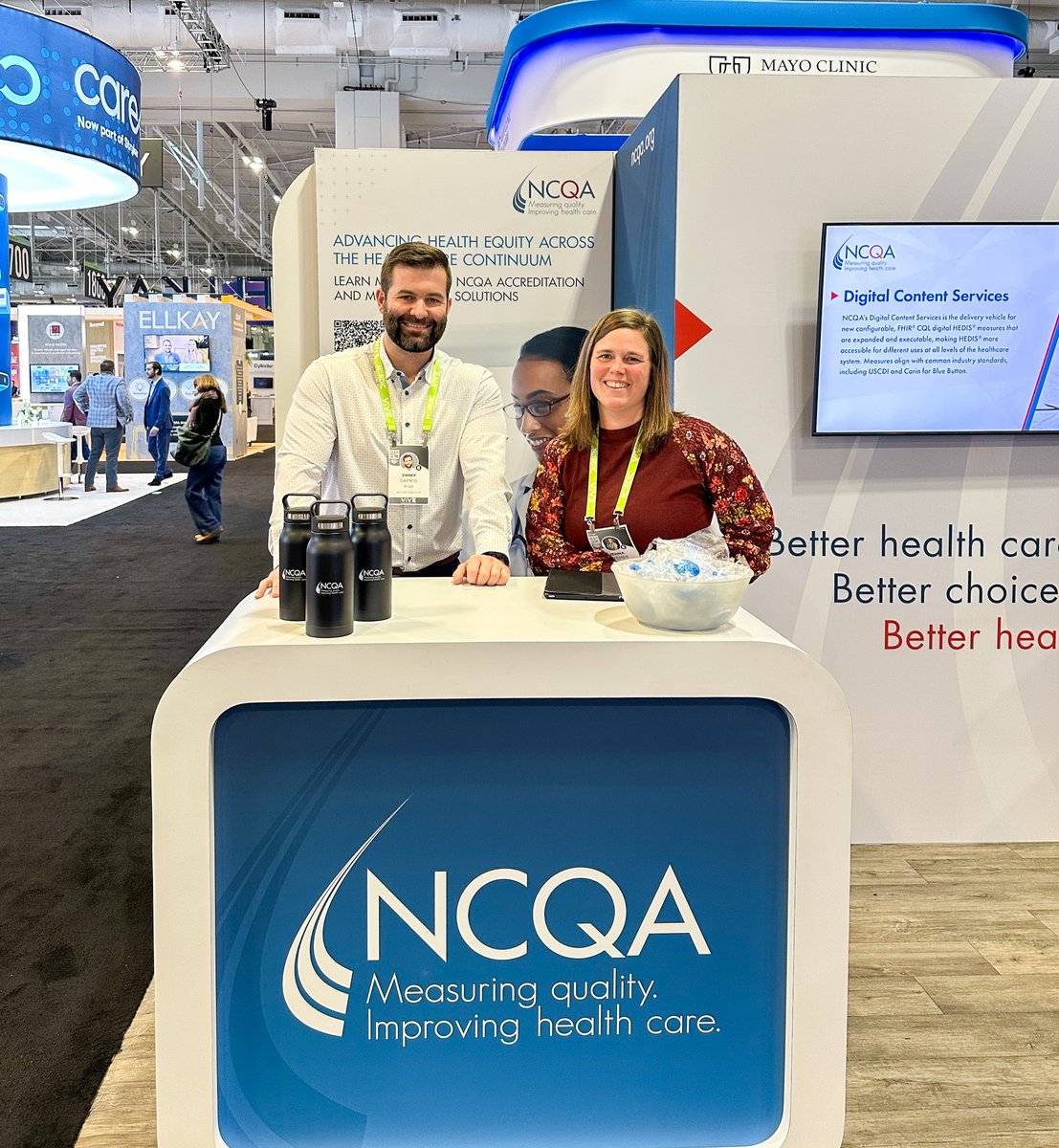NCQA's tweet photo. Our #NCQA team is ready to connect with you at @TheViveEvent! Visit Booth #1312 and discover how NCQA is shaping the future of #HealthCareQuality. Letโs talk about innovation, data and better health! Schedule a meeting to speak with us at #ViVE2025 today: https://t.co/Xvpme3G07g https://t.co/zSzyBIiQ7E