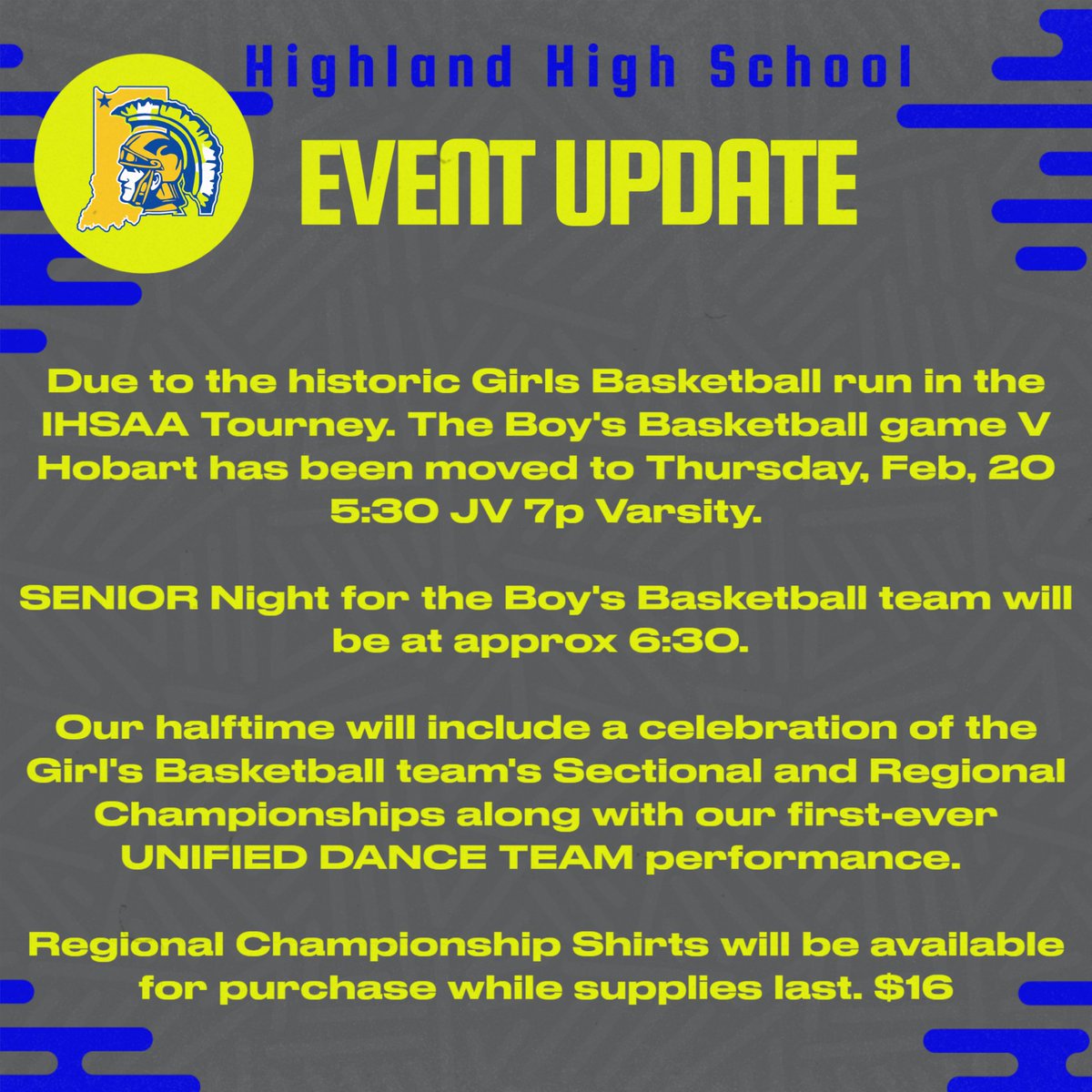 Ryan Harrington (@stohad1) on Twitter photo <a href="/HighlandxcT/">HighlandXC_TF</a>
<a href="/HHSTrojansBBall/">Highland HS Bball</a>
<a href="/HighlandWrestl1/">HHS Trojan Wrestling</a>
<a href="/HHSLadyTrojans/">HHS Girls Basketball</a>
<a href="/girlssoccer_hhs/">HHS Girls Soccer</a>
<a href="/TrojansFB_HHS/">TrojansFB_HHS</a>
<a href="/SwimandDiveHHS/">Cheryl Fleming</a>
<a href="/HighlandHighHHS/">Highland High School</a>
<a href="/BoosterClubHHS/">Highland BoosterClub</a>
<a href="/OfficeStoh/">STOH Central Office</a>
<a href="/HHS_FanSection/">HIGHLAND HIGH SCHOOL STUDENT SECTION</a>
<a href="/Highland_Parks/">Highland Parks & Rec</a>
<a href="/SoccerHighland/">Highland Soccer Club</a>
<a href="/highlandedufdn/">Highland Education Foundation</a>
<a href="/HighlandBaseba1/">HighlandTROJANSBaseball</a>
<a href="/HHS__Trojans/">Highland Trojans Softball</a>
@hhsapphiress <a href="/HighlandxcT/">HighlandXC_TF</a>
<a href="/HHSTrojansBBall/">Highland HS Bball</a>
<a href="/HighlandWrestl1/">HHS Trojan Wrestling</a>
<a href="/HHSLadyTrojans/">HHS Girls Basketball</a>
<a href="/girlssoccer_hhs/">HHS Girls Soccer</a>
<a href="/TrojansFB_HHS/">TrojansFB_HHS</a>
<a href="/SwimandDiveHHS/">Cheryl Fleming</a>
<a href="/HighlandHighHHS/">Highland High School</a>
<a href="/BoosterClubHHS/">Highland BoosterClub</a>
<a href="/OfficeStoh/">STOH Central Office</a>
<a href="/HHS_FanSection/">HIGHLAND HIGH SCHOOL STUDENT SECTION</a>
<a href="/Highland_Parks/">Highland Parks & Rec</a>
<a href="/SoccerHighland/">Highland Soccer Club</a>
<a href="/highlandedufdn/">Highland Education Foundation</a>
<a href="/HighlandBaseba1/">HighlandTROJANSBaseball</a>
<a href="/HHS__Trojans/">Highland Trojans Softball</a>
@hhsapphiress