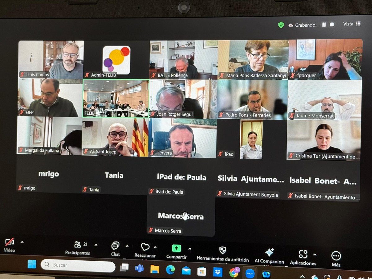 Aquest matí, a la #FELIB hem celebrat el primer Consell Executiu d'enguany, en el qual hem donat compte dels nous #convenis que signarem, a més d'explicar l'aportació que ha fet la FELIB a la #FVMP, a favor de les persones damnificades per la #DANA de #València.