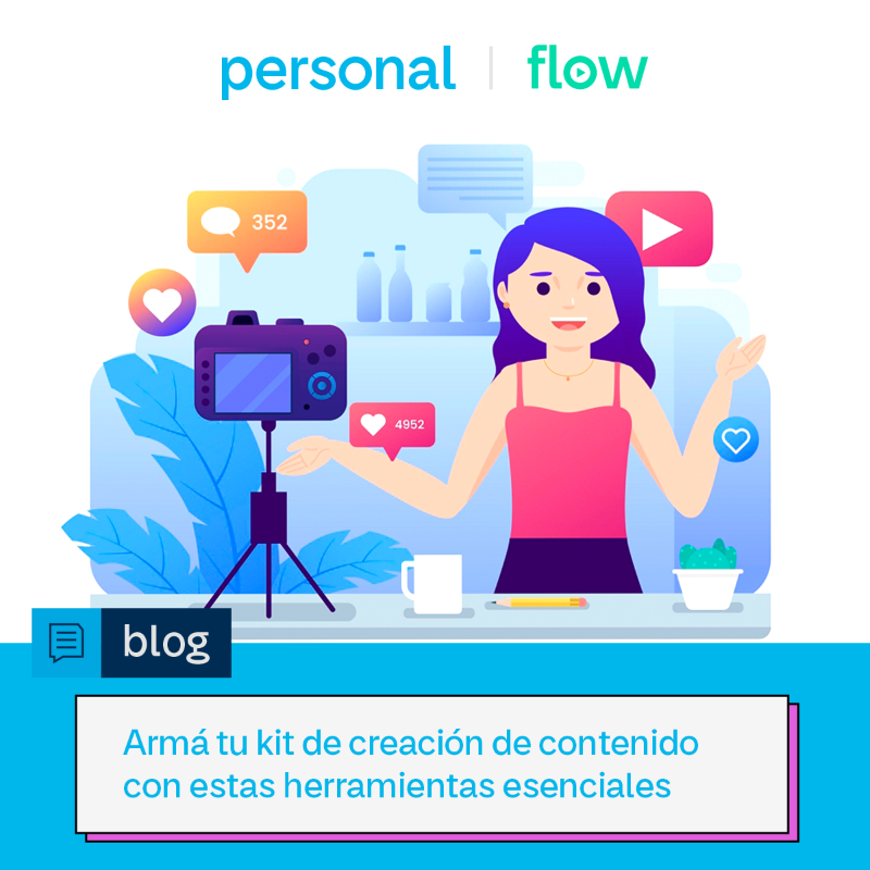 personalpy's tweet photo. Las herramientas indicadas pueden hacer que tu contenido en redes destaque mucho más, pero ¿sabés cuáles son? Visitá nuestro blog y asegurate de equiparte bien. #ConexionTotal