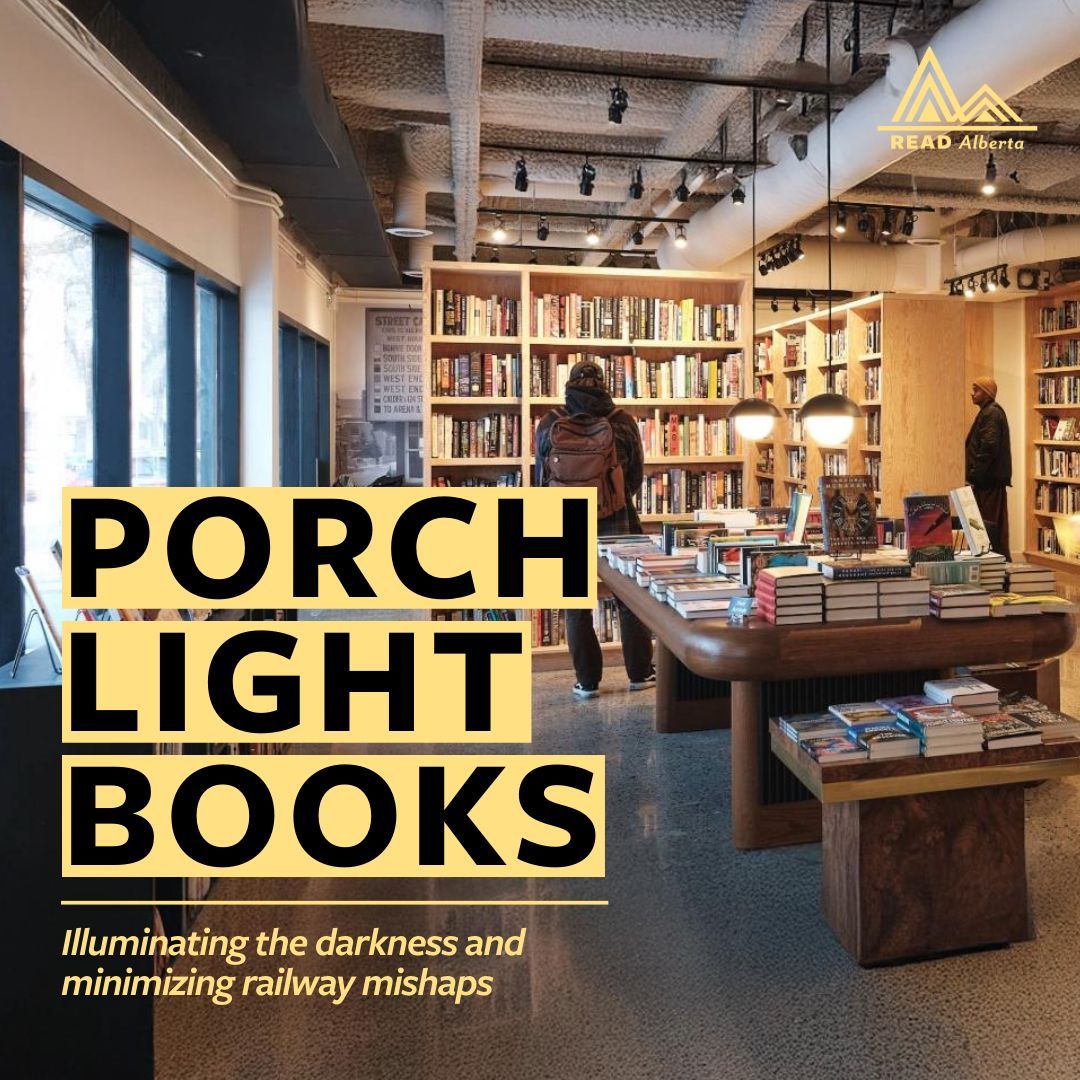 Read Alberta (@wereadab) on Twitter photo New bookstore alert! Welcome to Porch Light Books, Edmonton's newest independent bookstore selling new and gently used books. 
Read our feature on Porch Light, which references ice cream parlours, railways, and (of course) books! 
#yegbookstores #yeg #books New bookstore alert! Welcome to Porch Light Books, Edmonton's newest independent bookstore selling new and gently used books. 
Read our feature on Porch Light, which references ice cream parlours, railways, and (of course) books! 
#yegbookstores #yeg #books