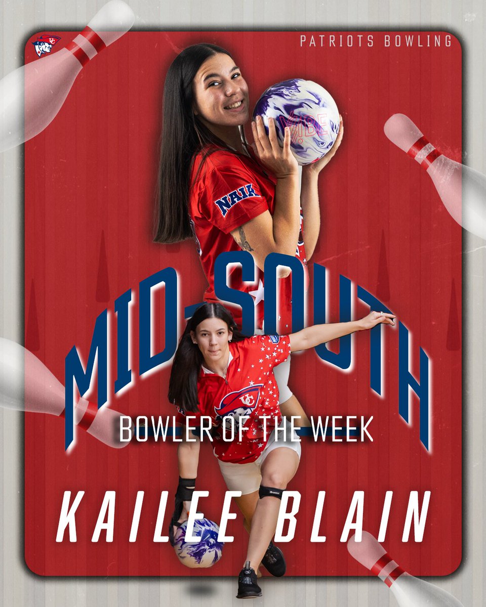 Kailee Blain has been named MSC Bowler of the Week for the first time in her career!

Read More: shorturl.at/ViVyO

#OneBigTeam | #LTL