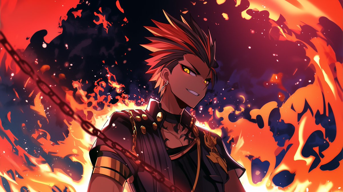 KageroNFTs's tweet photo. Shin was once an ordinary man, but an illegal cybernetic experiment turned him into something else—a walking inferno. His body was modified beyond recognition, granting him control over fire through cutting-edge implants. Now, he is feared as a demon of Neon City, a crime lord with power unmatched in the underworld.

While some believe he seeks pure destruction, the truth is far more complex. Shin moves with a calculated purpose, his true motives shrouded in secrecy. He sees the city as a battlefield where only the strong survive, and through chaos, he intends to shape a new order.

Though he reigns over the criminal underworld, whispers circulate that his ambitions extend far beyond mere control. One day, the world will understand the fire that drives him. But for now, his flames consume everything in their path