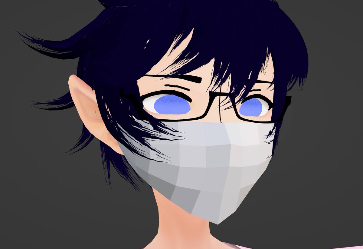 Dreamlander10's tweet photo. It's been too long....
I made the shirts longer started texturing.
I also started with the face mask.

#3d #gamedev #devlog #3dmodeling #art #3dart #b3d #blender #blender3d #gamedevelopmemt #upbge https://t.co/ayQDElwiWI