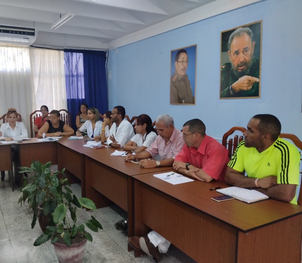 fcmbg383960's tweet photo. Se desarrolla la Reunión de Trabajo del Vicedecanato Docente de nuestra Facultad.✍️ https://t.co/DFDJlbFHyc