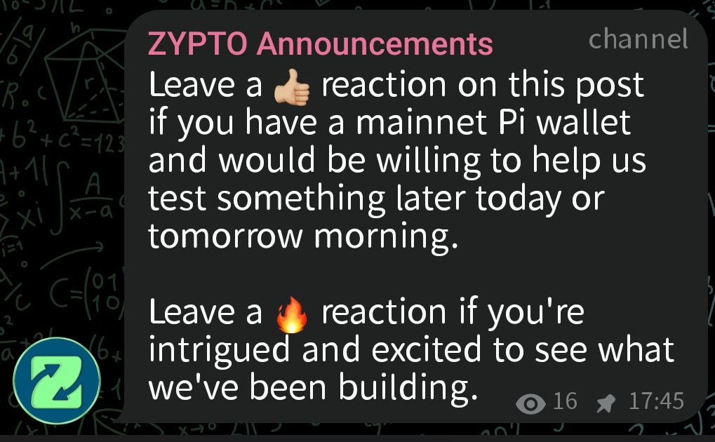 ZyptoApp's tweet photo. Pioneers,

Any guesses about what we've been working on ready for #PiNetworkMainnet ?

https://t.co/UQR7jOUxY1 https://t.co/0gI4hq39Ab