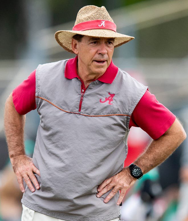 "I always stood behind the Quarterback (at practice). I always wanted to hear their version of what was happening. I was never negative with the Quarterback in front of the rest of the Team."

- Nick Saban