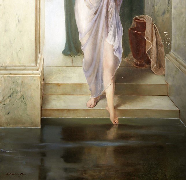 ArtorOtherThing's tweet photo. Bathing Beauty (detail) Arthur Dampier May https://t.co/5PYZB72G4m