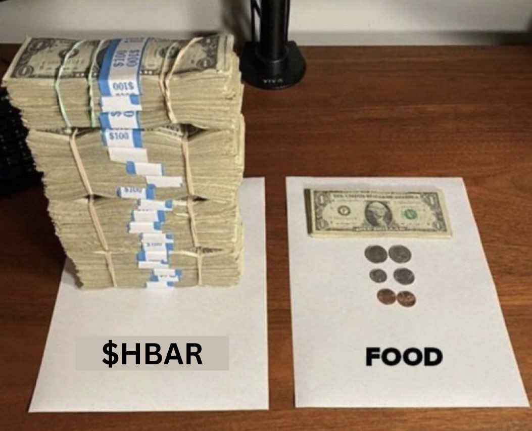 This is what I did I stacked more $HBAR  don't blame me 😂, what about you?