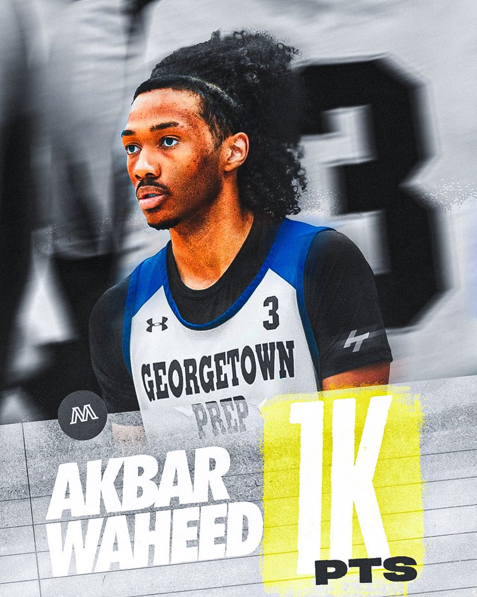 1K for <a href="/bakk1ee/">Akbar Waheed III</a> at <a href="/GPrepBasketball/">Georgetown Prep Basketball</a> ✅📈
