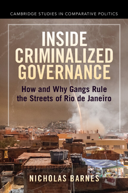 Inside Criminalized Governance by Nicholas Barnes
This book provides unprecedented ethnographic access inside the governance practices of Rio de Janeiro's drug trafficking gangs.
📚 cup.org/3CCwCME