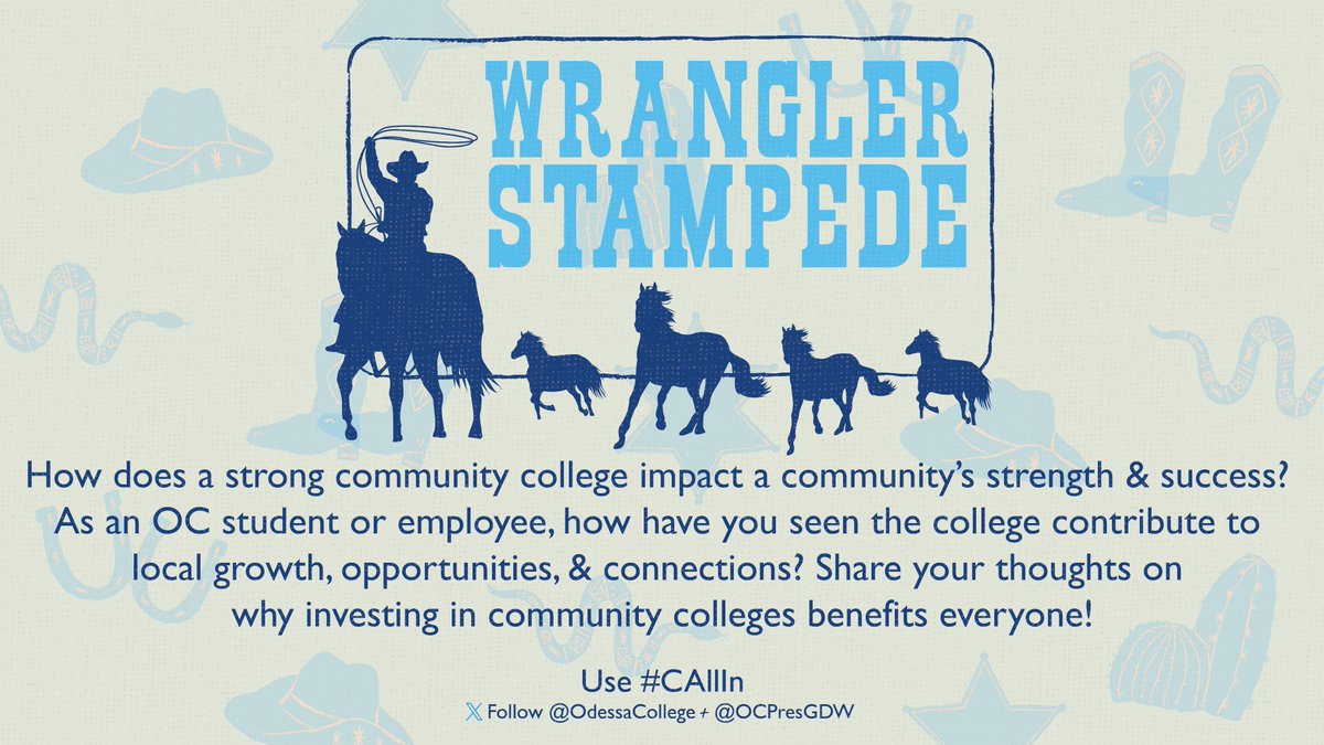 Let's start a stampede of positivity this morning! Please answer the prompt below and use #OCAllIn