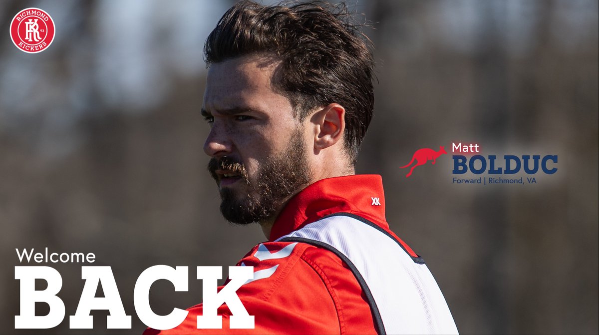 The Kickers are thrilled to to announce the return of Matt Bolduc! Pending league and federation approval, Bolduc will take the pitch in Kickers Red for 2025!

📸: <a href="/jshfoto/">Jessica Hendricks</a>