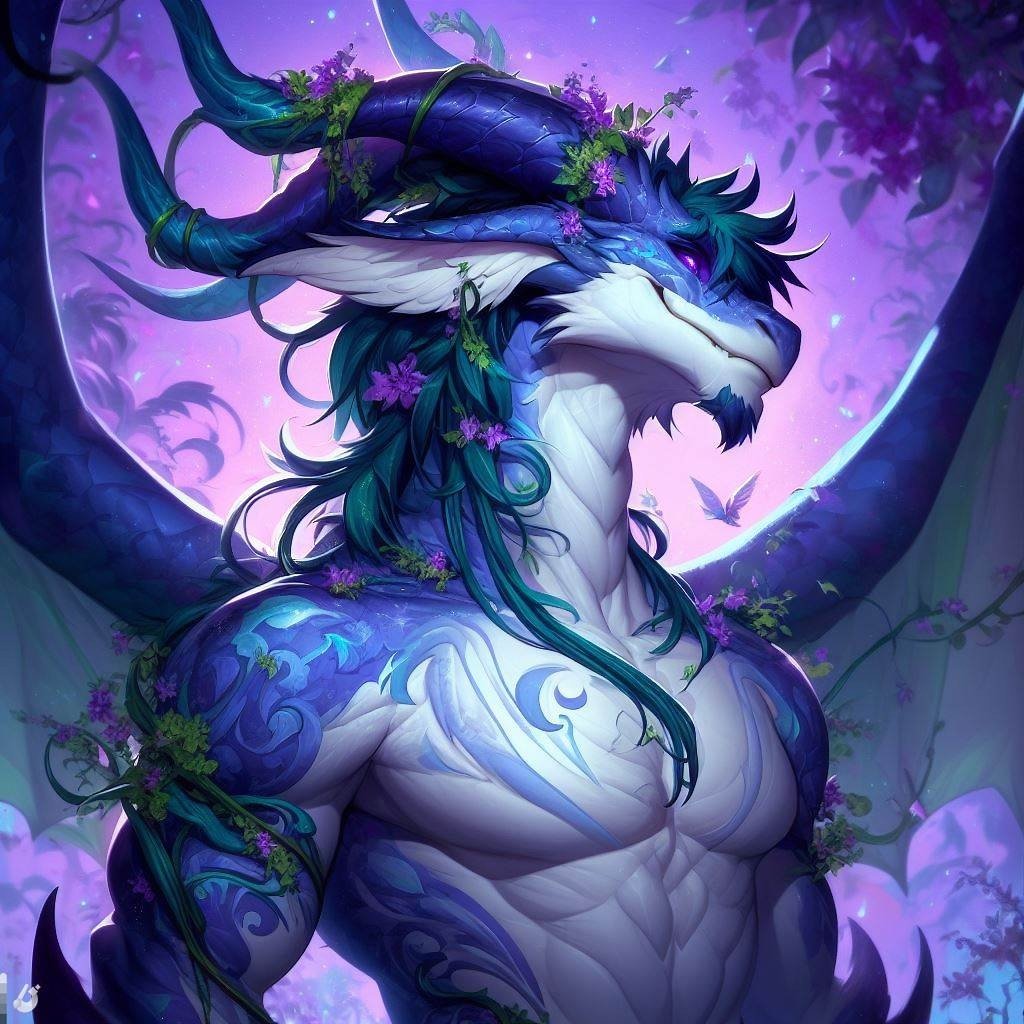 For fun, but the AI was almost able to implement the request competently. 
#Dracthyr #Loturus #wow #AIart