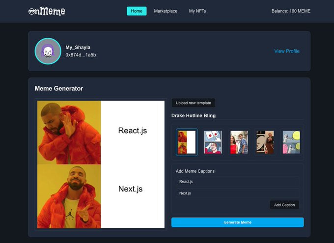 Gmgm Mammoths🦣🦣🦣

Another brave builder <a href="/dev_giftea/">Giftea</a>  spotted riding his Mammoth into battle⚔️
OnMeme is almost here!
<a href="/celestia/">Celestia</a> <a href="/encodeclub/">Encode Club</a>  <a href="/chopinframework/">Based Frédéric Chopin</a> #Mammothon