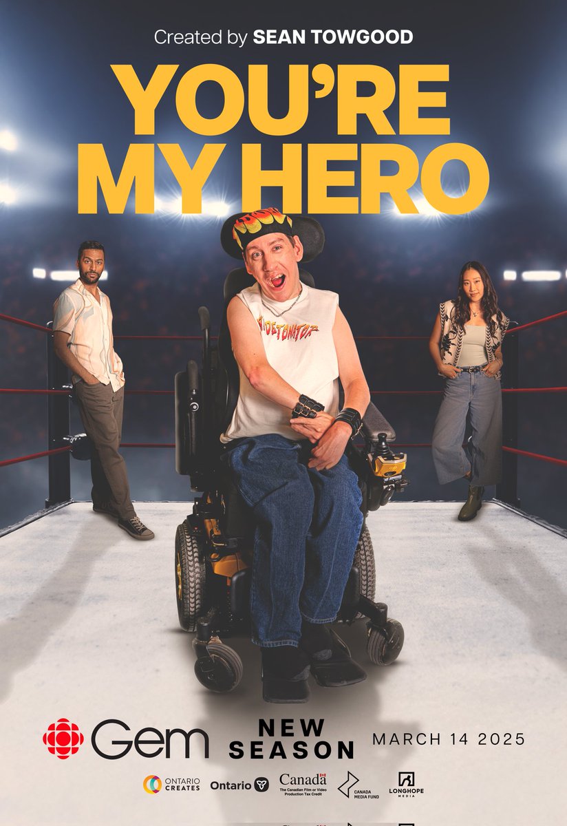 We're back; You're My Hero season 2 March 14th <a href="/cbcgem/">CBC Gem</a> <a href="/CBC_Publicity/">CBC PR</a> 

cbc.ca/mediacentre/pr…