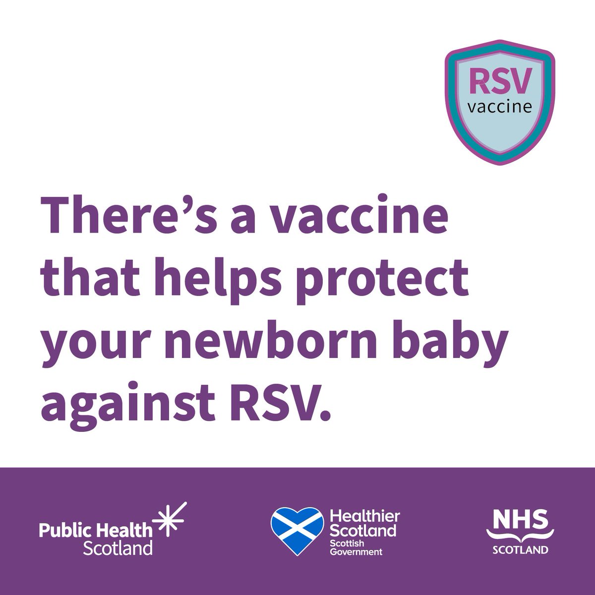 RSV is the leading cause of respiratory hospital admissions for young babies in Scotland. Learn more about the signs and symptoms and what to do if you think your child has RSV at nhsinform.scot/rsv