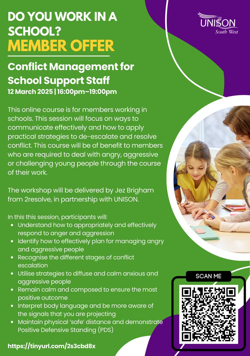 SW_EduEqual's tweet image. Learning for Schools Members in UNISON - tinyurl.com/2s3cbd8x

@UNISONSW @unisonlearning @UNISONinSchools