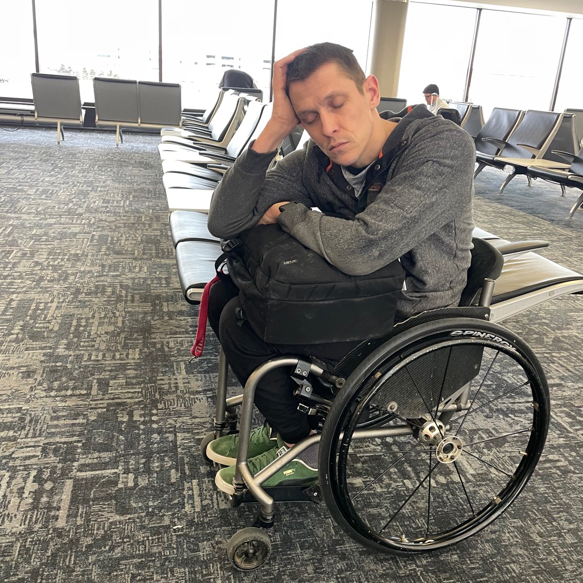 NewMobilityMag's tweet photo. .@United Airlines Failure Traps Wheelchair Rugby Team in Air Travel Hell ⁣⁣- What ensued over the next 12 hours was the single worst travel experience I’ve endured in over 20 years of traveling the world as a Paralympian, athlete and wheelchair user. https://t.co/q6AYP88AS7 https://t.co/bQ6YNGiKOb