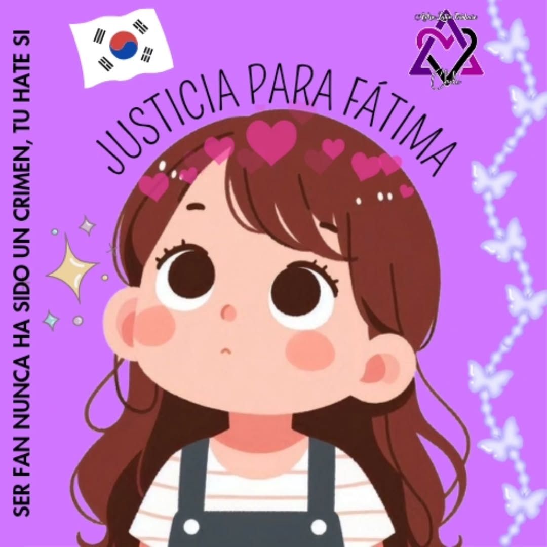 AstrofanbChile's tweet photo. Fatima de 13 años fue empujada al vacio por ser fan del kpop y la cultura coreana.

Fue diagnosticada con fracturas en la pelvis y la cadera, además de un derrame interno tras la caida.

Su estado actual es crítico y posiblemente no pueda volver a caminar.

#JUSTICIAPARAFATIMA https://t.co/SB82TPIKNl