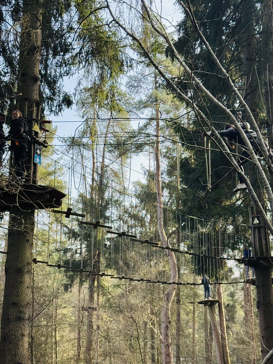 _thomas_jones4's tweet image. Fantastic outing with our L3 Year 1 Business students at Go Ape today. Great for their team building assessment and to have some fun after a lot of exams and coursework🌲🧗

@coleggwent @JoelMorgan81