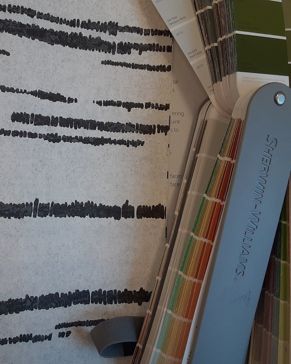 Gabberts's tweet image. Gabberts Designers, John Harned and Mindy Robertson, work on a project for a client that likes a green and neutral color palette, as well as modern forms and clean lines. 
gabberts.com/design/designe…

#gabberts #gabbertsfurniture #interiordesign #interiordesigners #design